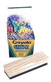 CRAYOLA CHALK 100